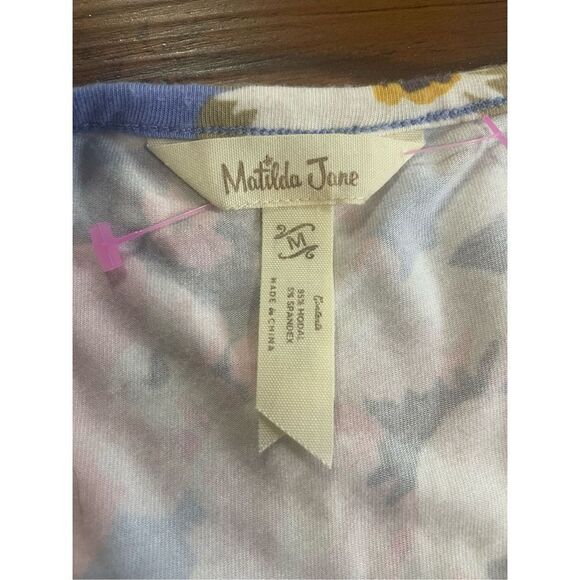 Matilda Jane Adventure Begins As a Rose Tunic Tank Top Size M - Picture 4 of 10